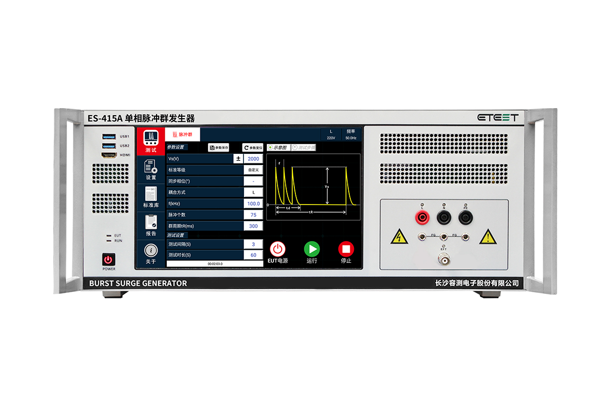<b>ES-415A Single-Phase Pulse Generator</b>