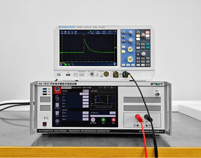 iso-7637-2 2a实测波形