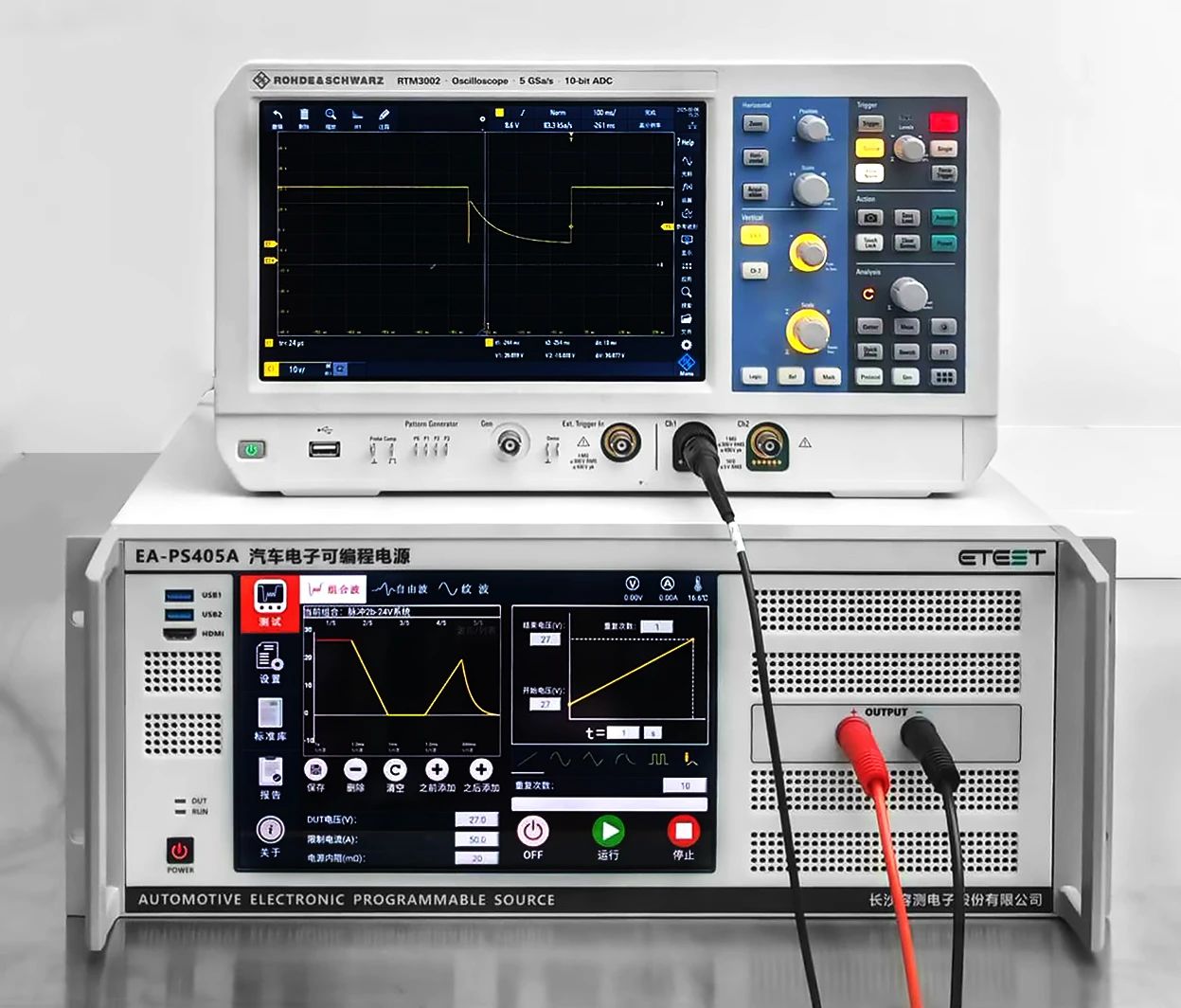ISO7637 - 2  3a实测波形